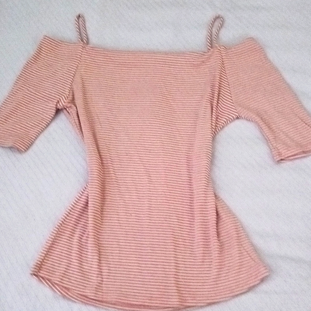 Heart & Hips Ribbed Off the Shoulder